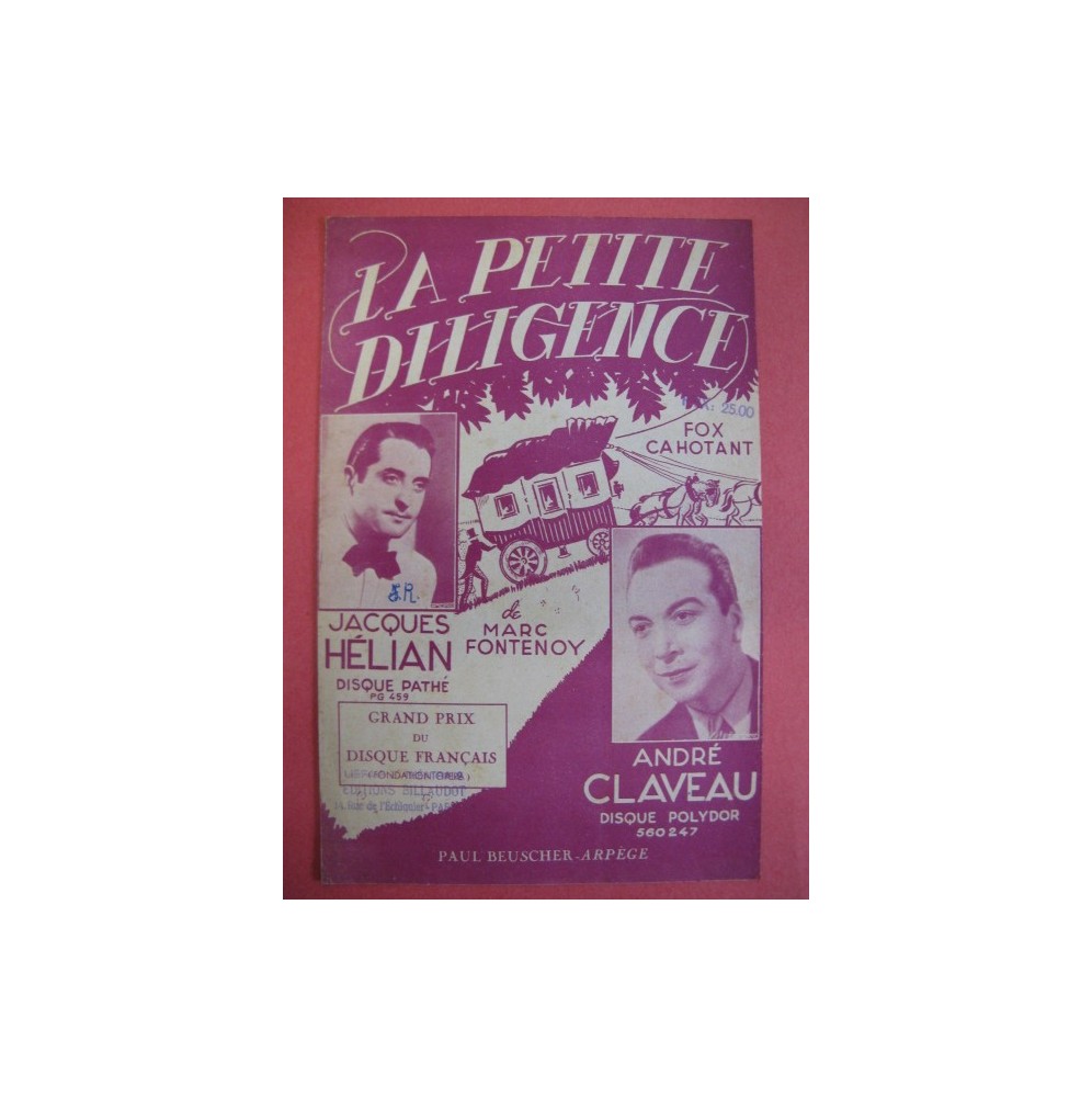 La petite diligence - André Caveau (Marc Fontenoy) 1950