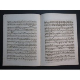 MOSCHELES Ignace Overture Fidelio Beethoven Piano ca1830