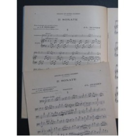 DUPORT J. L. Sonate No 2 Piano Violoncelle 1933