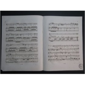 AUBER D. F. E. Leicester ou Le Chateau de Kenilworth No 12 Chant Piano ca1823