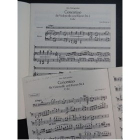 KLENGEL Julius Concertino No 1 C dur op 7 Piano Violoncelle