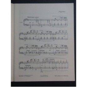 DEBUSSY Claude Estampes 3 Pièces Piano 1968