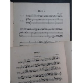 HAYDN Joseph Adagio de la 9e Sonate Piano Violoncelle