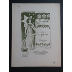DELMET Paul L'Étoile d'Amour Chant Piano ca1900