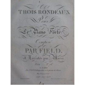 FIELD John Rondo No 1 Piano ca1830