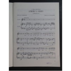 GRANADOS Enrique Coleccion de Tonadillas Chant Piano 1987