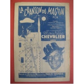 La Chanson du Maçon Maurice Chevalier 1941