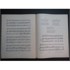 COLOMB André Dans la Grand'Hune Chant Piano ca1901