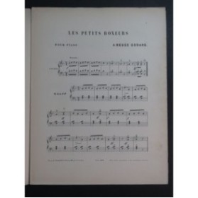GODARD Amédée Les Petits Boxeurs Piano ca1900