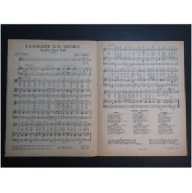 HORTON Vaugh La Colline aux Oiseaux Chant Piano 1951
