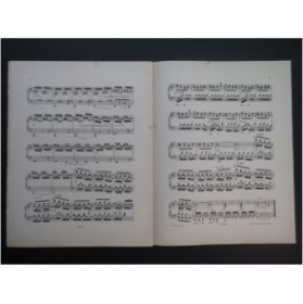 KIRCHNER Fritz La Chanson du Meunier Piano ca1885