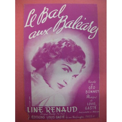 Le Bal aux Baléares Line Renaud 1953
