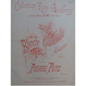 PUTZ Pierre Blanche Colombe Piano