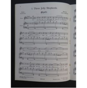 ROWLEY Alec Three Jolly Shepherds Chant Piano 1953
