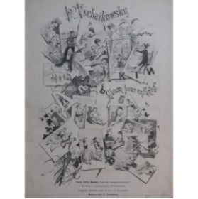 TSCHAIKOWSKY P. I. Album pour Enfants Piano ca1890