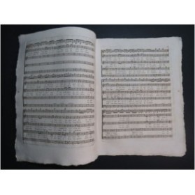 PAISIELLO Giovanni Son gia tuo bell' idole Chant Orchestre 1791
