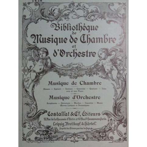 MENDELSSOHN Symphonie op 56 Piano 4 mains