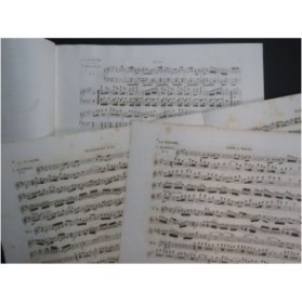 TOLBECQUE J. B. La Fiancée Quadrille 1 Piano Flûte Violon ca1850