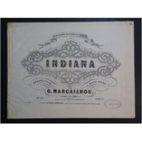 MARCAILHOU Gatien Indiana Piano XIXe siècle