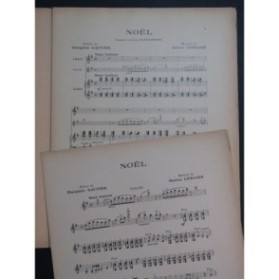 LEMAIRE Gaston Noël Chant Piano Violon 1933