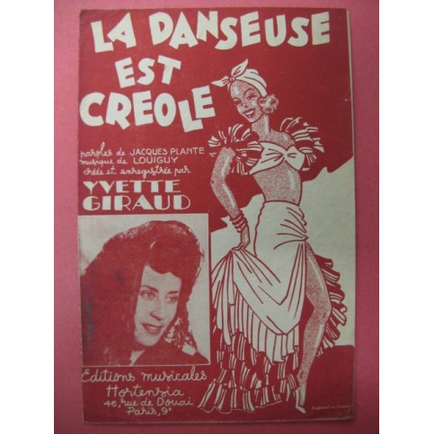La Danseuse est Créole Chanson 1946