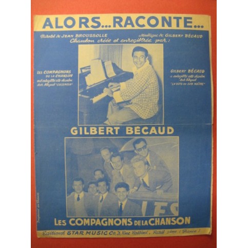 Alors Raconte Gilbert Becaud 1956