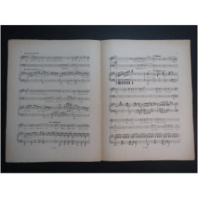 MASSENET Jules Le Cid No 6 Duo Chant Piano 1886