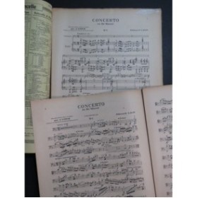 LALO Edouard Concerto en Ré mineur Violoncelle Piano