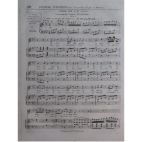 GUGLIELMI Pietro Allor Che Sul' Prato Chant Piano ou Harpe ca1815