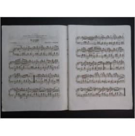 ALBERT E. Mazurka Piano XIXe siècle