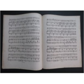PITER Georges Polichinelle et Bébé Chant Piano ca1870