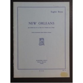 BOZZA Eugène New Orleans Piano Tuba ou Trombone 1962