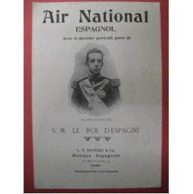 Air National Espagnol Chant Piano