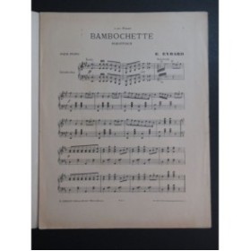 EVRARD E. Bambochette Piano