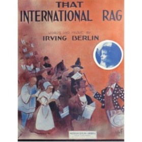 BERLIN Irving The International Rag Chant Piano 1913