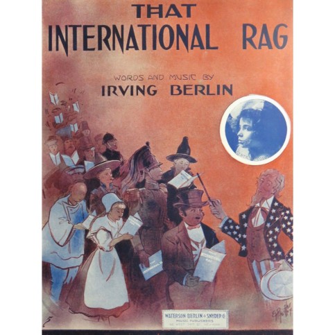 BERLIN Irving The International Rag Chant Piano 1913