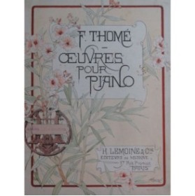 THOMÉ Francis Arlequin et Colombine Piano ca1874