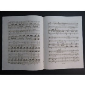 GABUSSI Victor Le Solitaire et la Pèlerine Chant Piano ca1840
