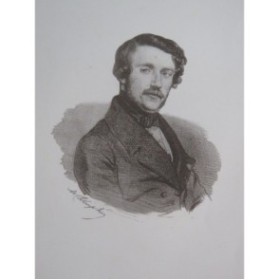 DONIZETTI Gaetano Berceuse Chant Piano 1869