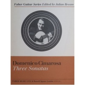 CIMAROSA Domenico Three Sonatas Guitare 1968