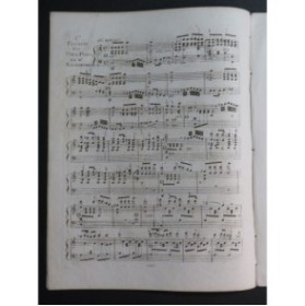 KALKBRENNER Frédéric Fantaisie No 1 Il Pleut Bergère Piano ca1820