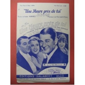 Une heure près de toi Maurice Chevalier Chanson 1933