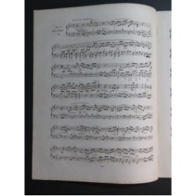 BACH J. S. Preludio und Fuga No 7 Piano XIXe