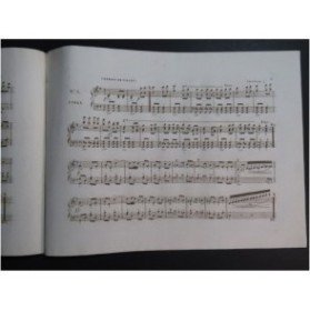 RAVINA Henry Quadrille du Ménestrel Piano ca1850