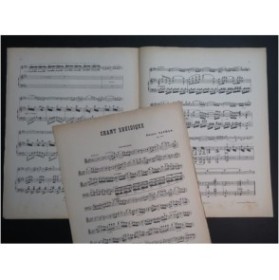 NATHAN Ernest Chant Druidique Piano Violoncelle