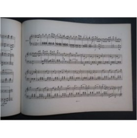 STRAUSS Johann Feuilles du Matin Piano ca1870