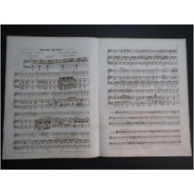 ARNAUD Étienne Soldat du Roi Chant Piano 1848