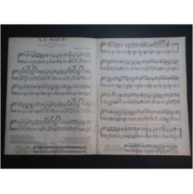 YVAIN Maurice La-Haut ! Piano 1923