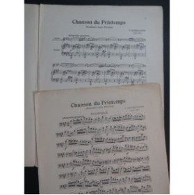 MENDELSSOHN Chanson du Printemps Piano Violoncelle