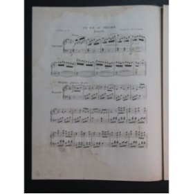 REDLER G. Un Bal au Village Piano ca1845